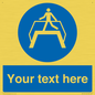 MV5165: Custom Footbridge Sign