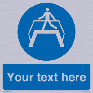 MV5165: Custom Footbridge Sign
