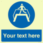 MV5165: Custom Footbridge Sign