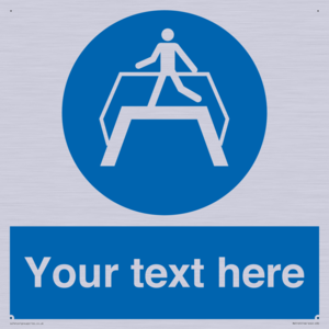 MV5165: Custom Footbridge Sign