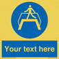 MV5165: Custom Footbridge Sign