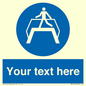 MV5165: Custom Footbridge Sign