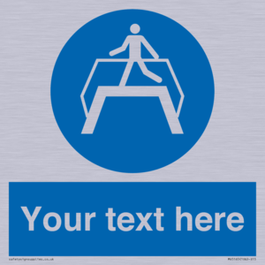 MV5165: Custom Footbridge Sign