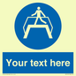 MV5165: Custom Footbridge Sign