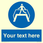 MV5165: Custom Footbridge Sign