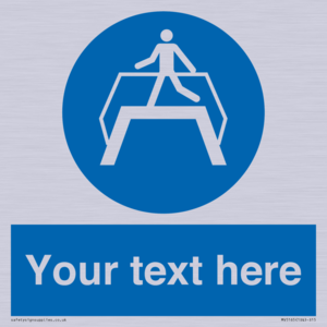 MV5165: Custom Footbridge Sign
