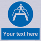 MV5165: Custom Footbridge Sign