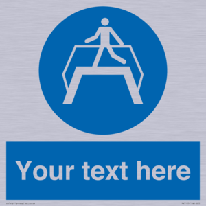 MV5165: Custom Footbridge Sign
