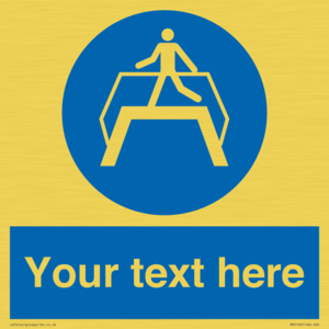 MV5165: Custom Footbridge Sign