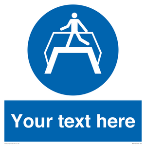MV5165: Custom Footbridge Sign