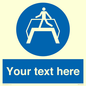 MV5165: Custom Footbridge Sign