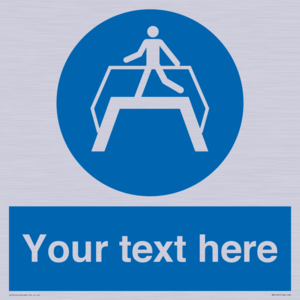 MV5165: Custom Footbridge Sign