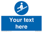 MV5168: Custom Use Hand Rail Sign