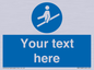 MV5168: Custom Use Hand Rail Sign