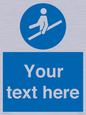 MV5168: Custom Use Hand Rail Sign