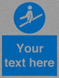 MV5168: Custom Use Hand Rail Sign