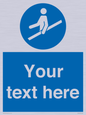 MV5168: Custom Use Hand Rail Sign