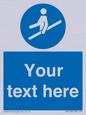 MV5168: Custom Use Hand Rail Sign