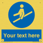 MV5168: Custom Use Hand Rail Sign