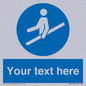 MV5168: Custom Use Hand Rail Sign