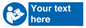 MV5170: Custom Refer to Instructions Sign