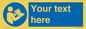 MV5170: Custom Refer to Instructions Sign