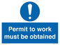 MV5326: Permit to work must be obtained