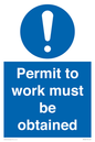 MV5326: Permit to work must be obtained