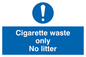 MV5422: Cigarette waste only