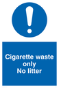 MV5422: Cigarette waste only