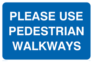 MV5464: Use pedestrian walkways