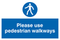 MV5464: Use pedestrian walkways