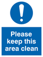 MV5485: Please keep this area clean