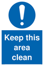 MV5486: Keep this area clean
