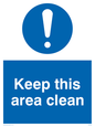 MV5486: Keep this area clean