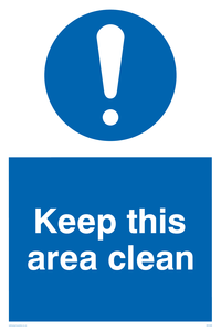 MV5486: Keep this area clean