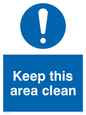 MV5486: Keep this area clean