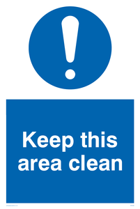 MV5486: Keep this area clean