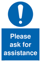 MV5499: Please ask for assistance