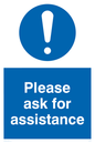 MV5499: Please ask for assistance