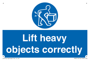 MV5513: Lift heavy objects correctly