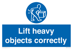 MV5513: Lift heavy objects correctly