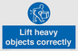 MV5513: Lift heavy objects correctly