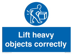 MV5513: Lift heavy objects correctly