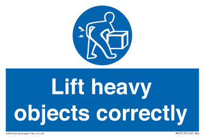 MV5513: Lift heavy objects correctly