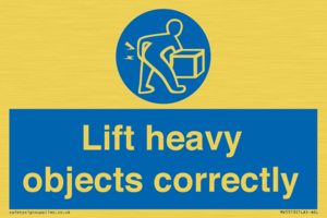 MV5513: Lift heavy objects correctly