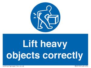 MV5513: Lift heavy objects correctly
