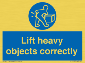MV5513: Lift heavy objects correctly
