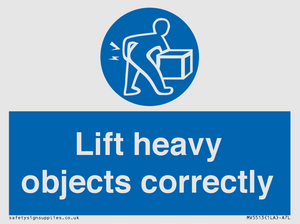 MV5513: Lift heavy objects correctly