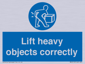 MV5513: Lift heavy objects correctly